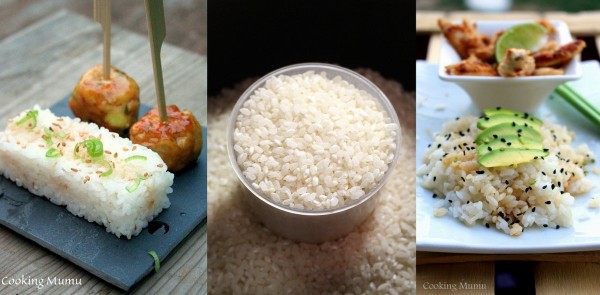 Riz à sushis au Mirin et au vinaigre de riz - Recette Cookeo